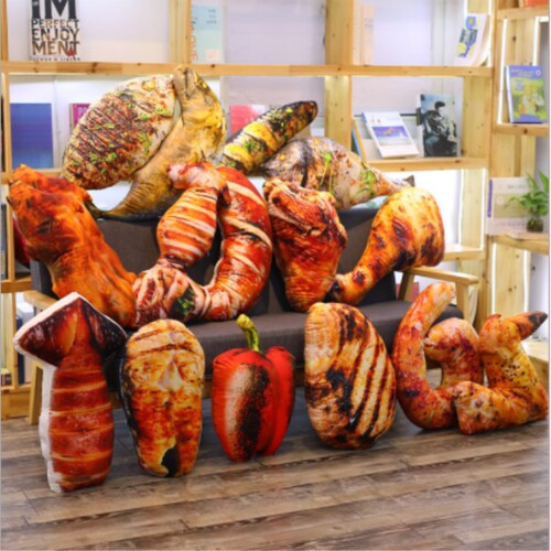 Big Chicken Leg Hug Pillow Toy Same Style Large Food Plush Toy Girl Funny Doll