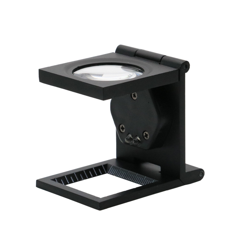 9005B带光源LED灯10倍折叠测量台式信鸽眼放大镜