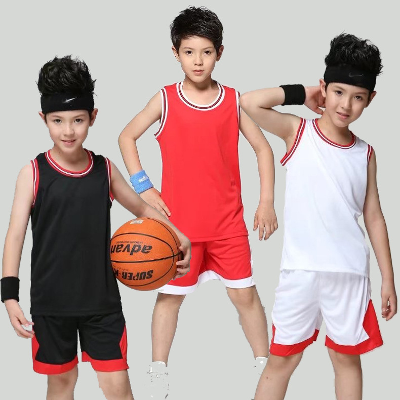 wholesale children Basketball clothes suit men and women baby child pupil Quick drying motion Jersey run Training Vest