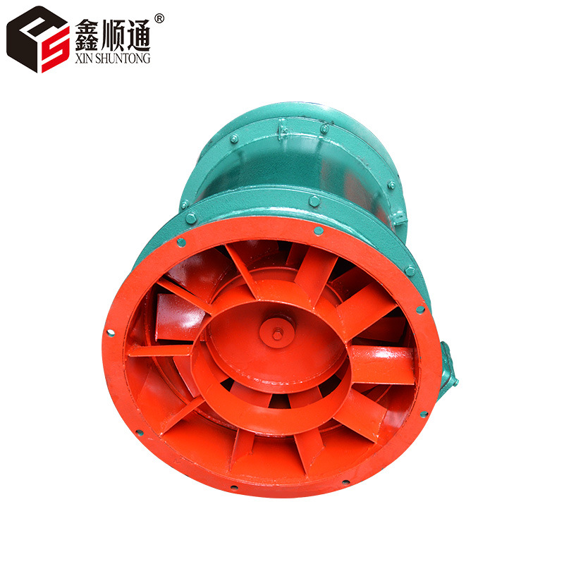 直销FBY-5.5KW矿用防爆通风机风扇 YBT-5.5KW/FBY防爆轴流通风扇