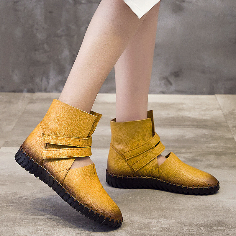 Bottes femme en En cuir - Ref 3355063 Image 4