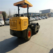 海南白沙路面1000型压路机 1.5吨驾驶室双轮压路机信德小型压路机