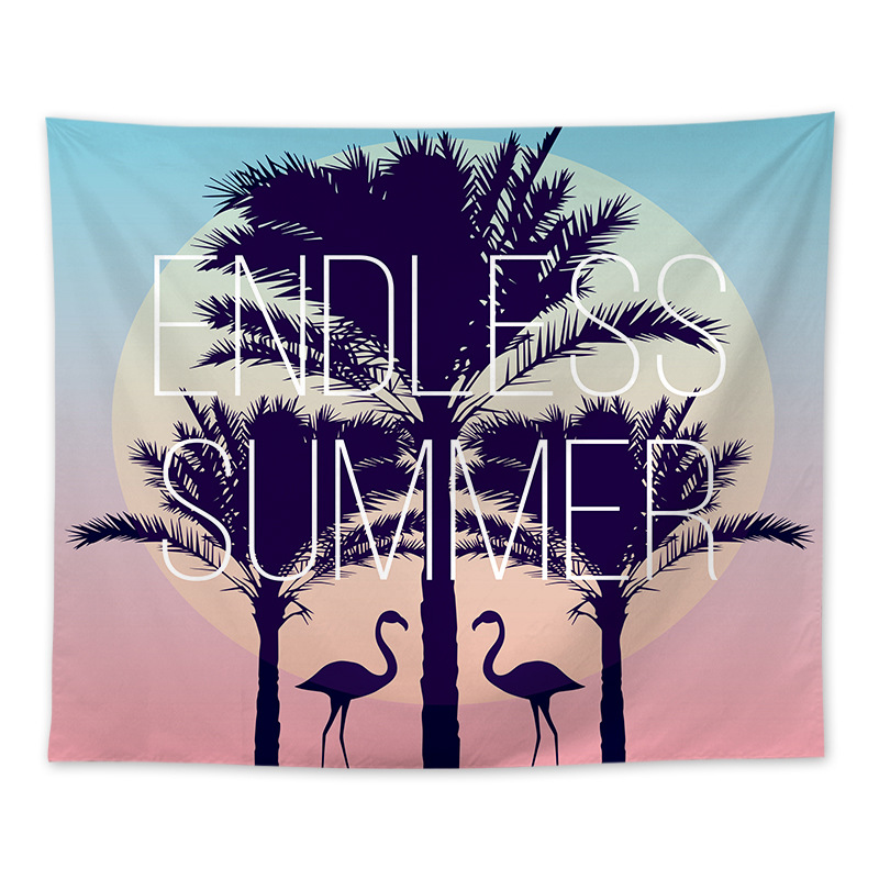 Tapiz Boxi colgando tela de fondo de tela mantel chica corazón dormitorio decoración colgante pintura tapiz Bohemia Toalla de playa