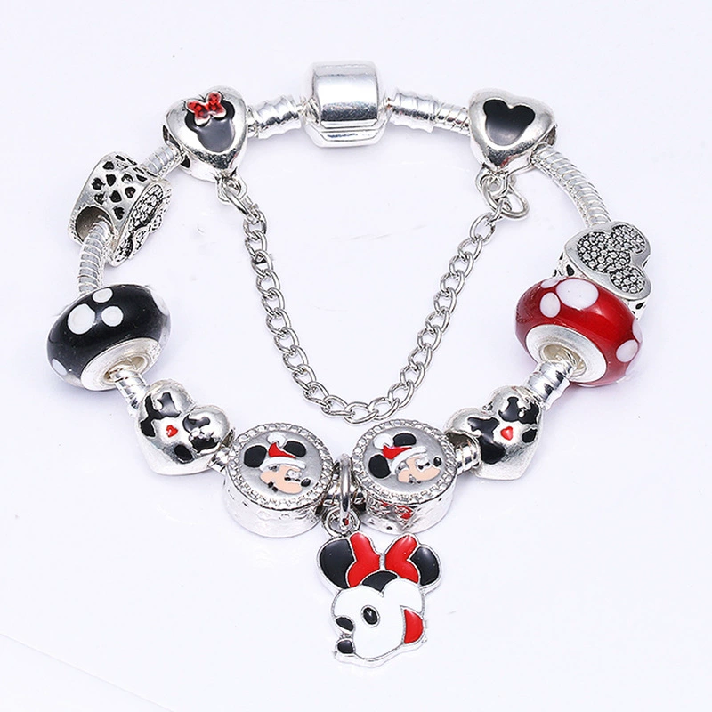 Cartoon bracelet, metal accessory