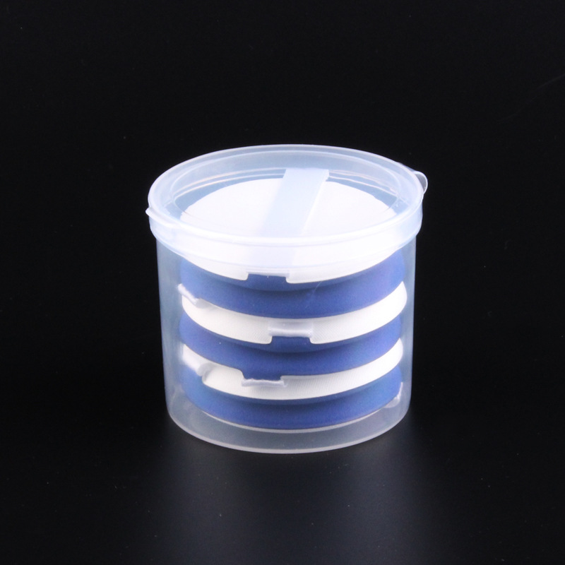 goods in stock Plastic box transparent Box storage box air cushion Powder puff Box Hardware Tools Fishing Tackle Box