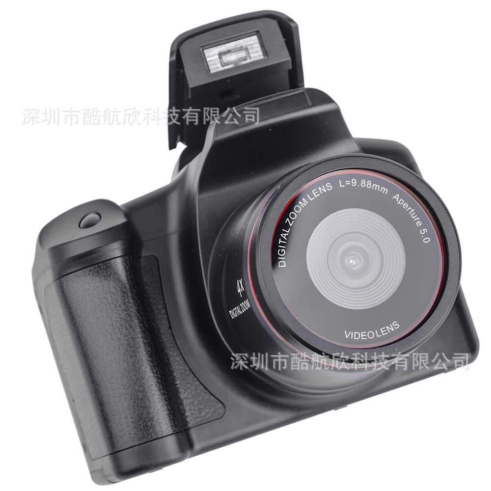 酷航欣XJ05高清数码可拍照录像带麦克风放大镜单反相机摄像机
