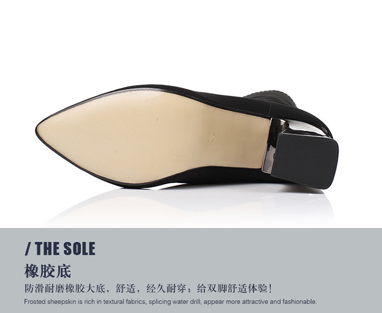 Bottes femme AFFINITé en Tissu élastique - Ref 3355093 Image 45