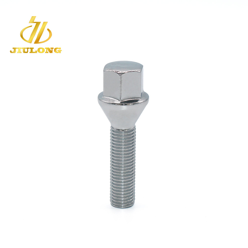厂家低价供应各种优质的汽车轮毂螺栓 17对边外六角螺杆10.9级
