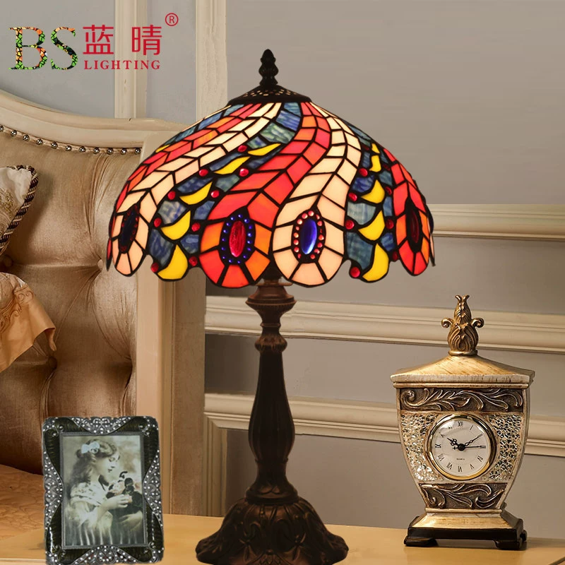 Граница прямых продаж по Tiffany Lighting Tifanni Terminal Lantern настольная лампа для спальни, ресторанов, баров, кофейни