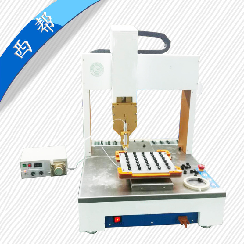 耳机点胶机 常州厂家蓝牙耳机单工位三轴全自动滴胶机