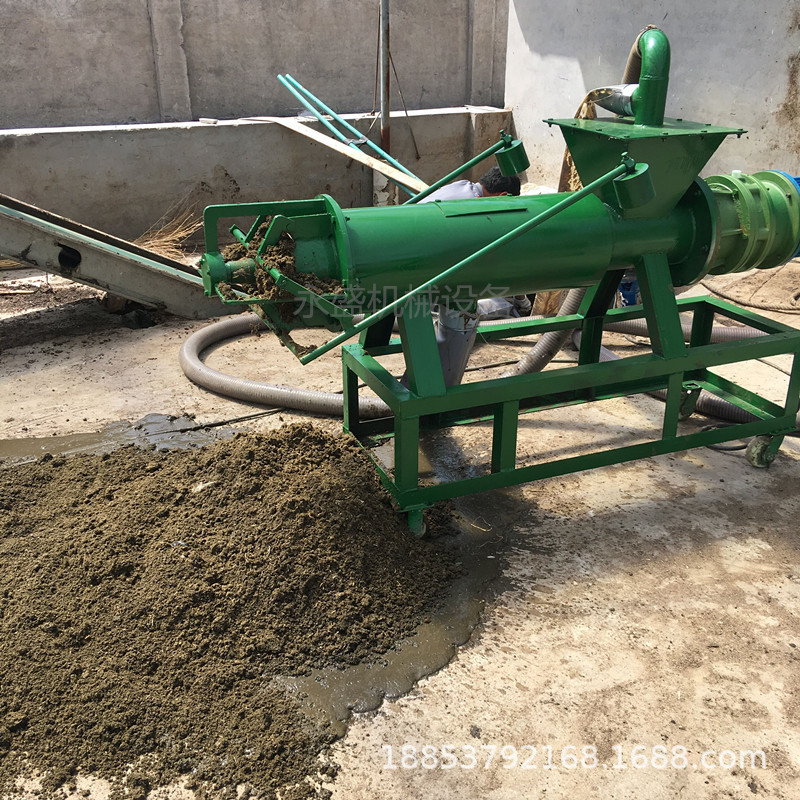 湖北养猪场化粪池干湿分离机 环保型粪便清理设备批发