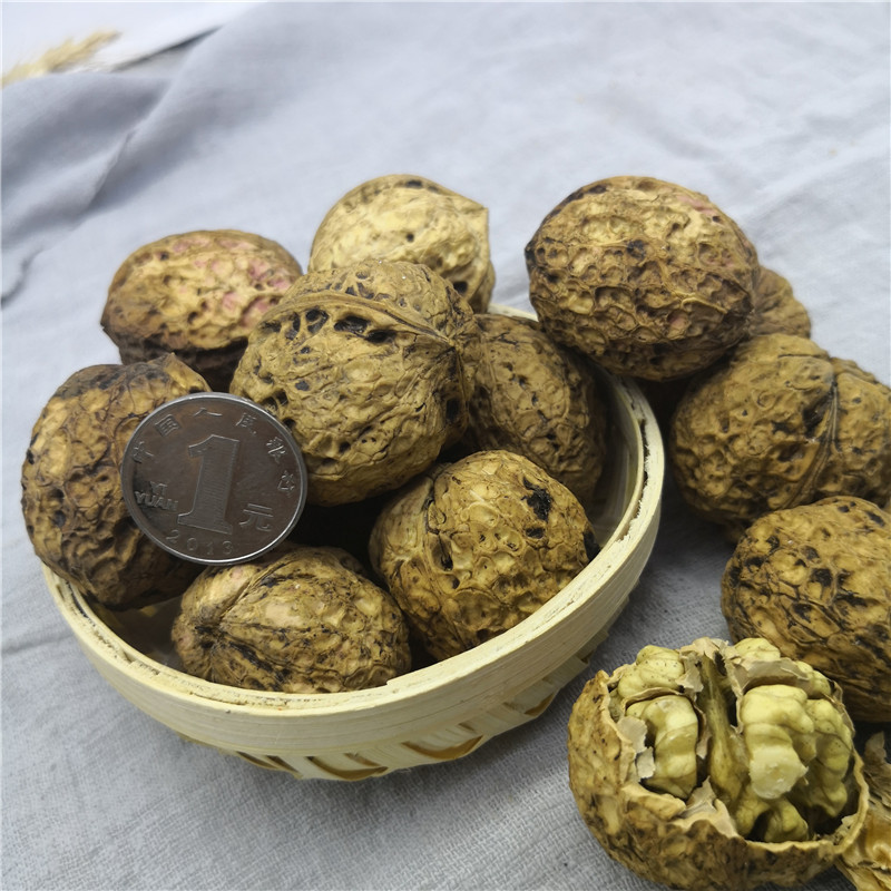 现货直销薄皮核桃 云南纸皮核桃 新货散装坚果孕妇原味薄壳核桃|ms