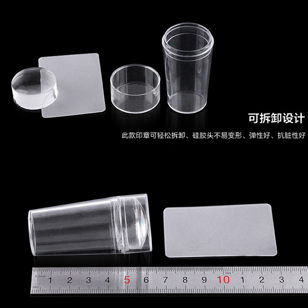 Silicone seal for manicure