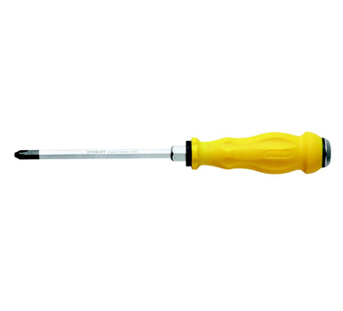 十字加力通体螺丝批,史丹利/PH2×125mm
