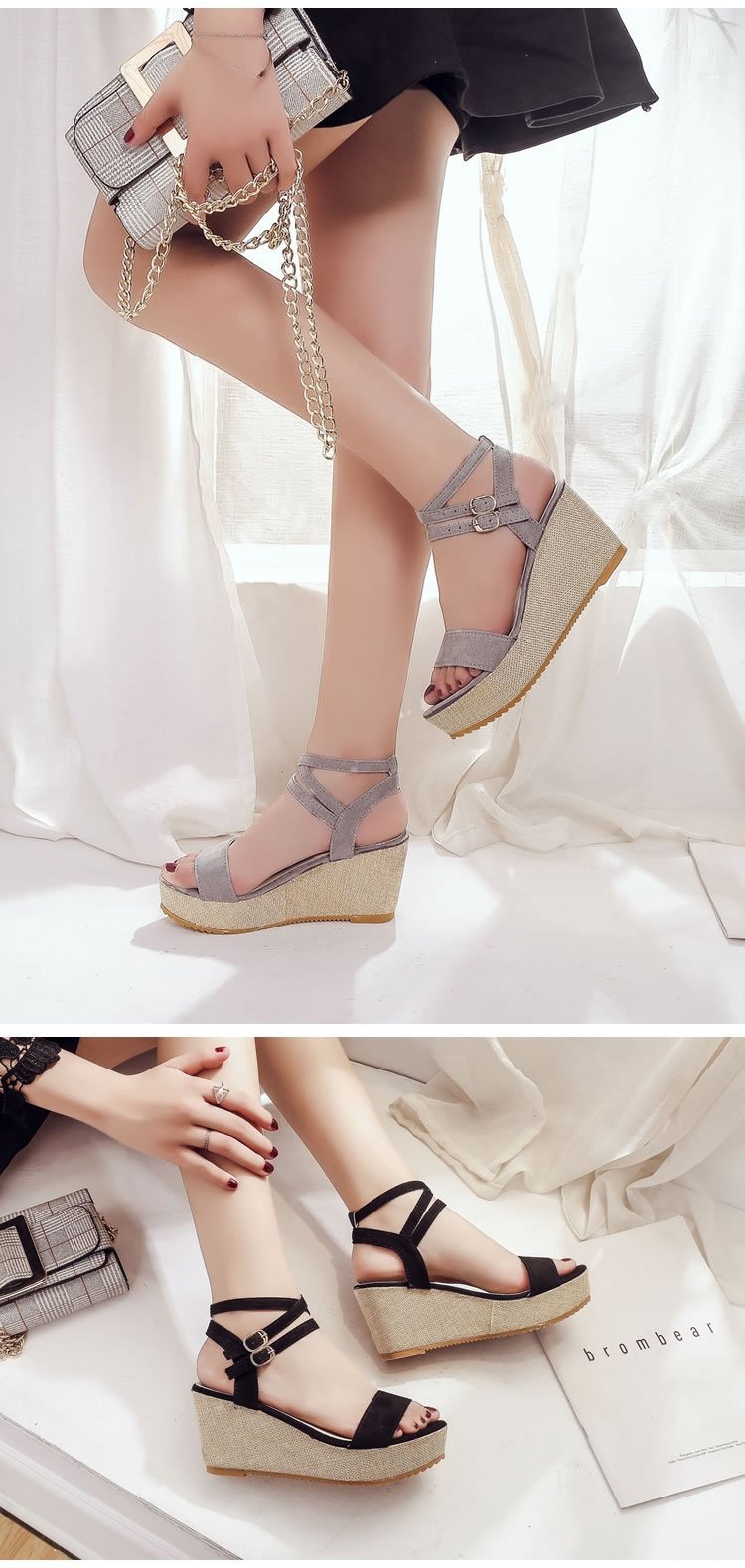 Chaussures été pour femme en Caoutchouc - Ref 3345632 Image 13