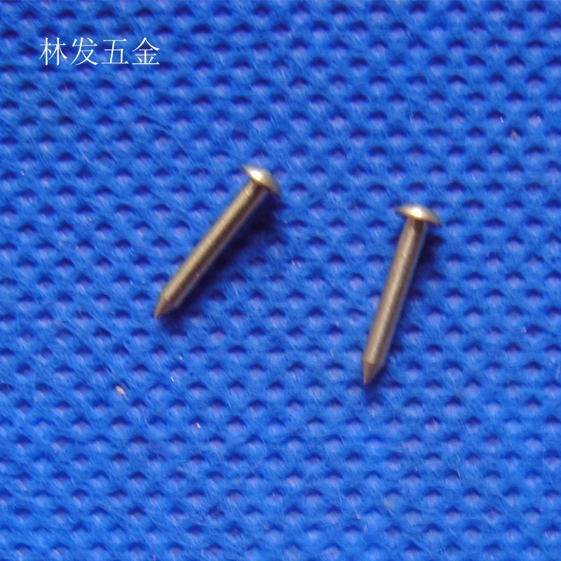 电子铜针加工铜配件东莞厂家供应五金电子磷青铜钉