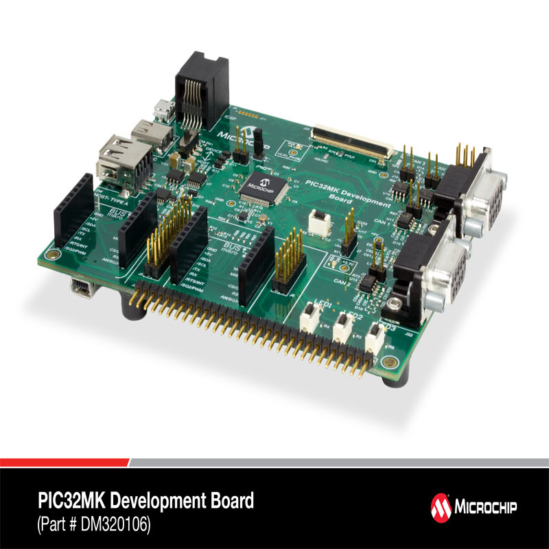 DM320106 - PIC32MK1024GPE 开发板和工具包 - PIC 原装正品