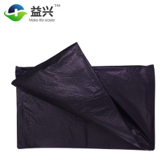 Black Large Heavy-Duty Trash Bags with Flat Top for Hotels, Properties, Guesthouses, and Sanitation - Manufacturer Wholesale