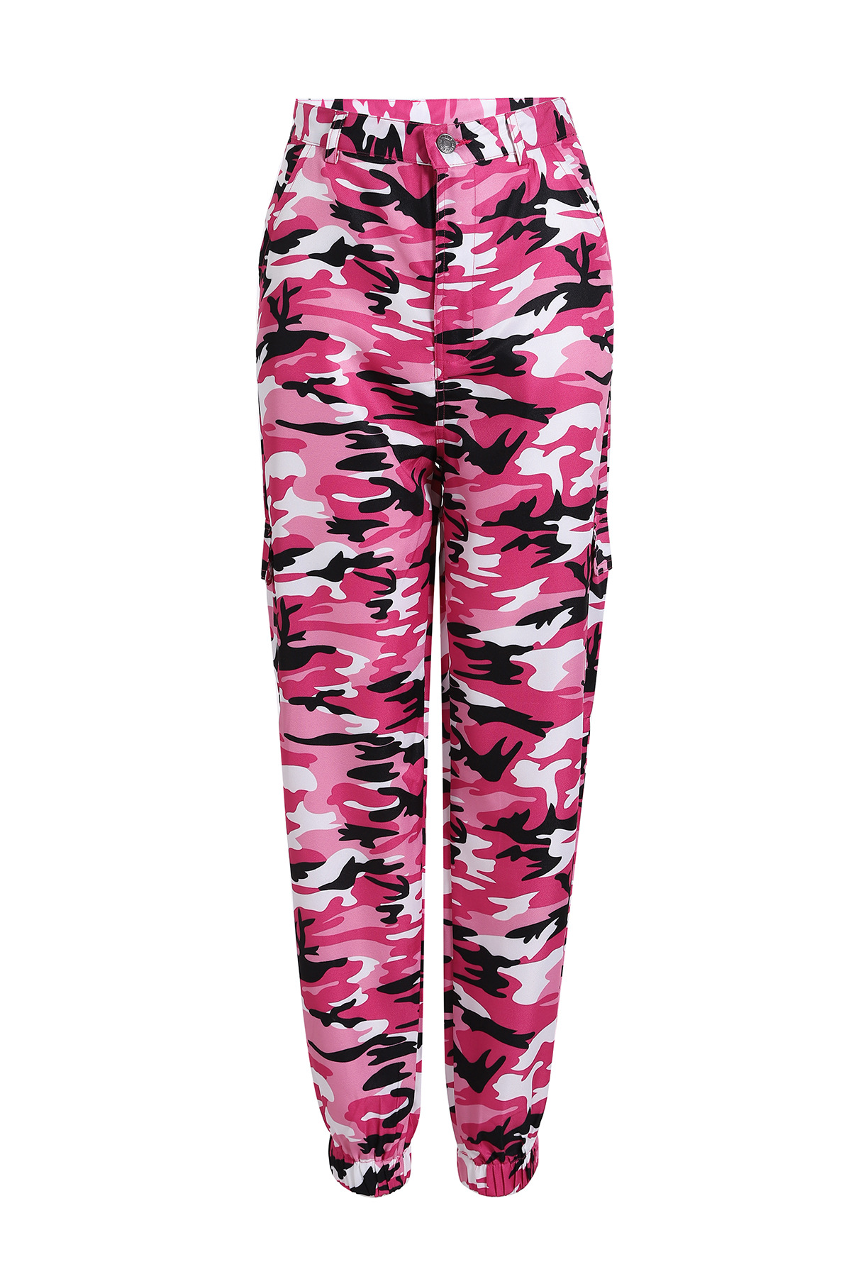 Camouflage Casual High Waist Harem Pants