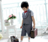 Children's set for boys, dress, suit, short summer clothing, vest, children's clothing