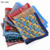 Autumn new men's real silk handkerchief pocket scarf suit pocket towel