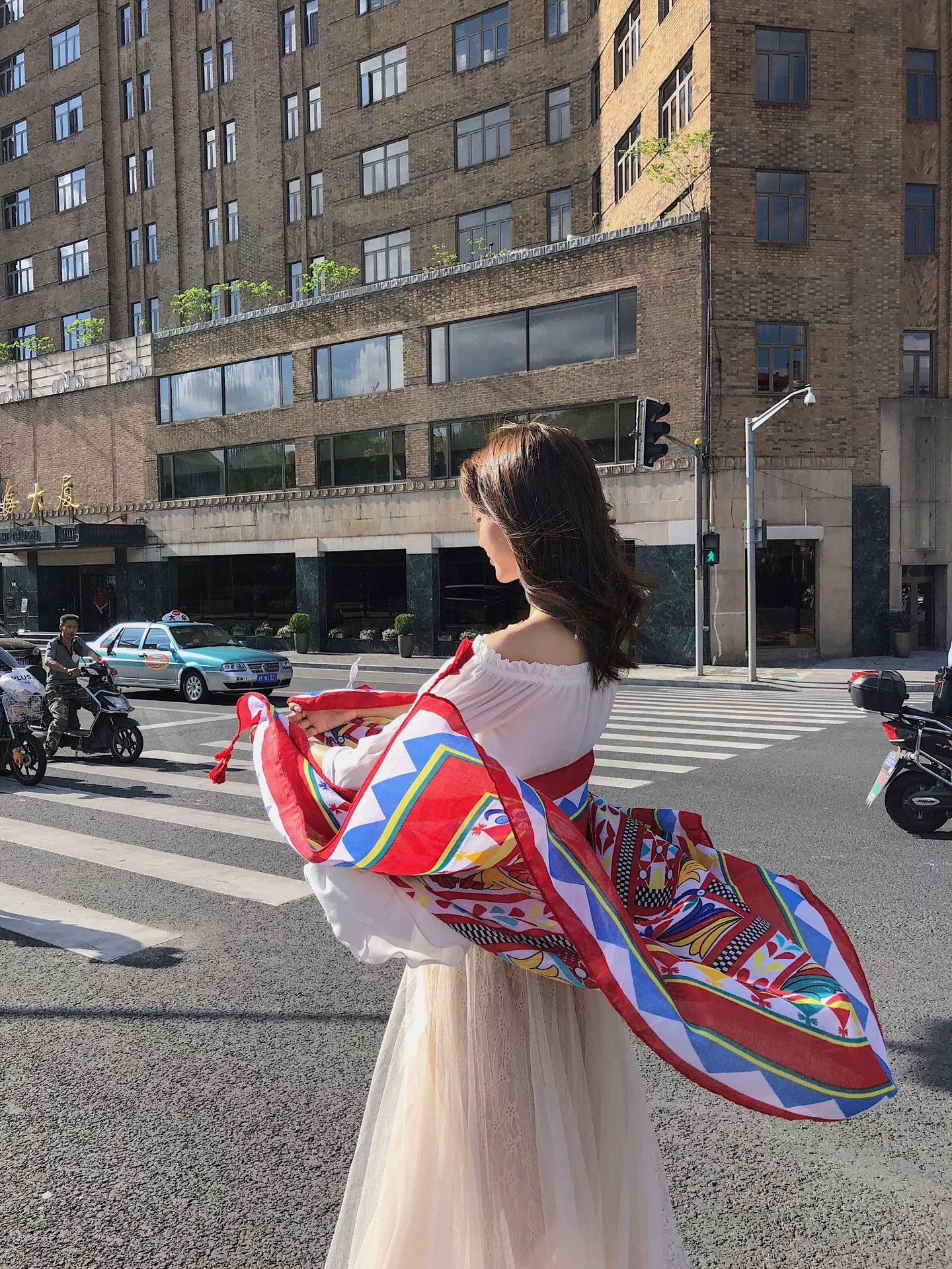 Пляжное накидка, этника шарф, пляжный стиль, солнцезащита, корейский стиль, этнический стиль