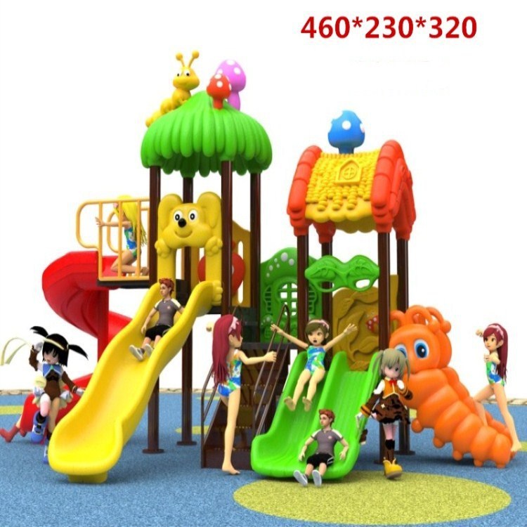 Manufactor wholesale kindergarten Swing Slides outdoors large Residential quarters Playground Equipment children outdoor Slippery