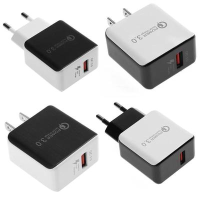 direct deal QC3.0 wire drawing Charger apply Android mobile phone intelligence Fast charging 18W Quick charging