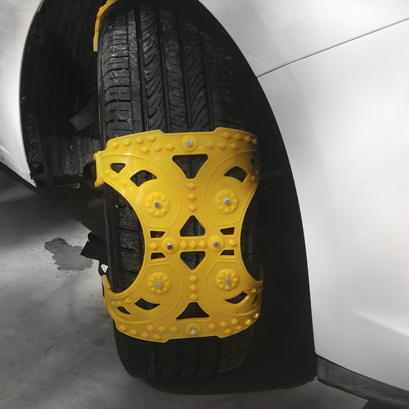 汽車(chē)用輪胎防滑鏈 牛筋通用型雪地脫困鏈越野車(chē)雪地應(yīng)急R-1538