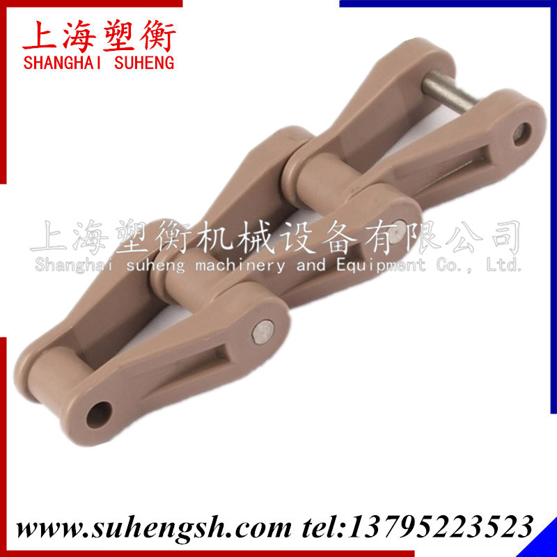 NH77莱克斯诺塑料链条节距64.3刮泥机链条 刮渣机气浮机尼龙链条