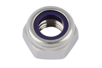 A2不锈钢六角自锁螺母  M4