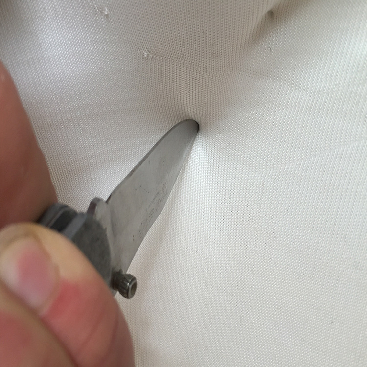 防刀割耐切割PE面料  防穿刺挡箭面料 防割服针织宠物玩具布料