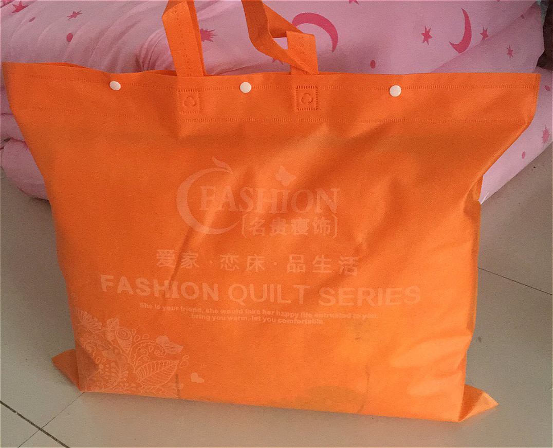 厂家供应夏凉被空调被毛毯专用无纺布包装袋现货批发环保袋|ms