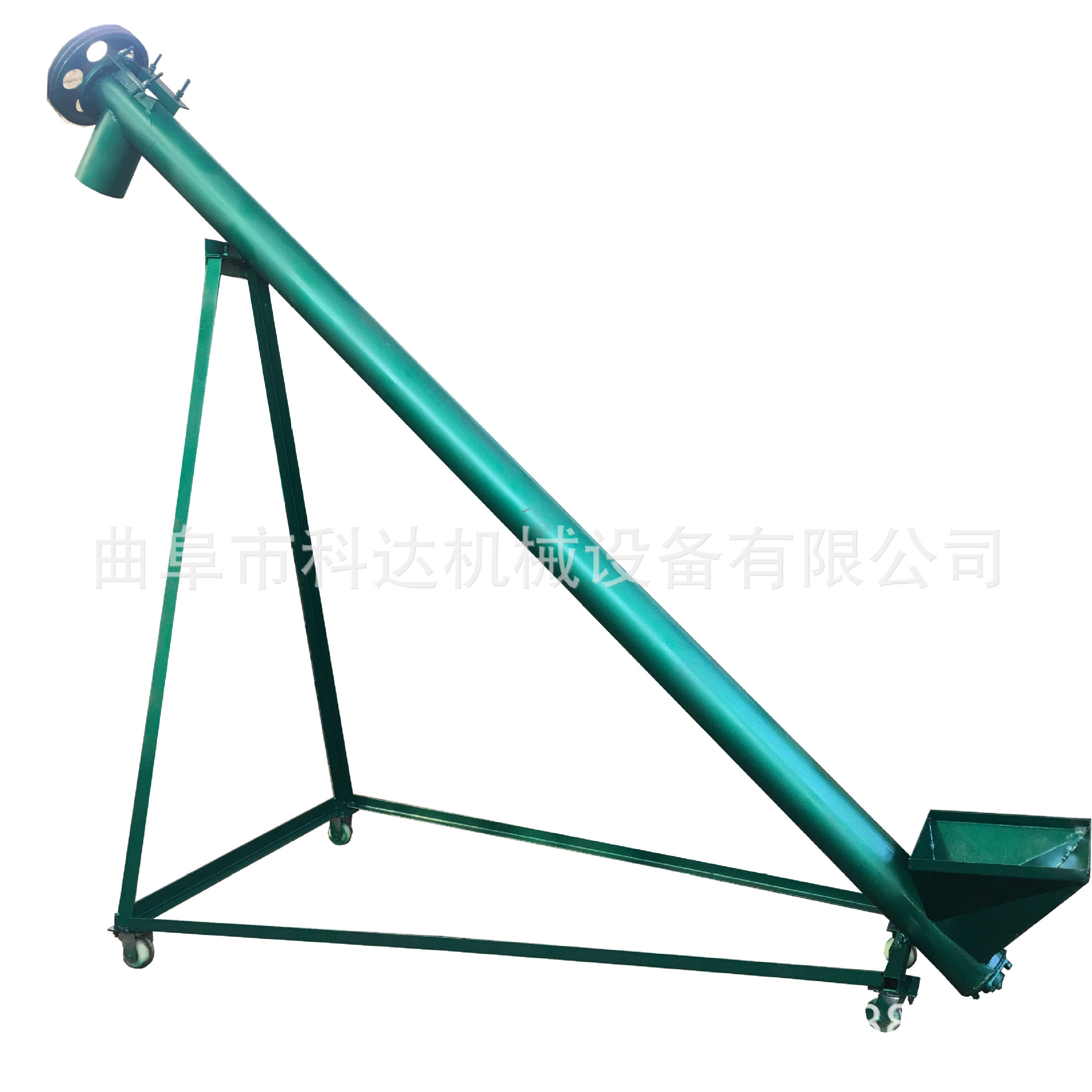 加工定制可移动绞龙给料机 电动直连式螺旋提升机 皮带式给料机