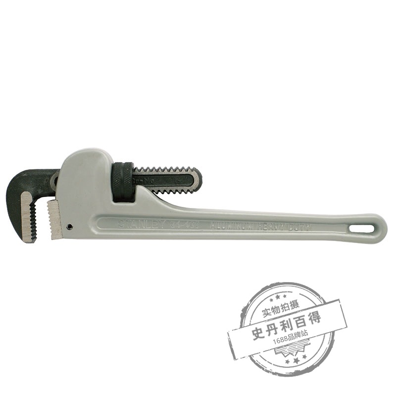 STANLEY/史丹利 铝合金管钳10"/12"/14"/18"/24"/36"/48"