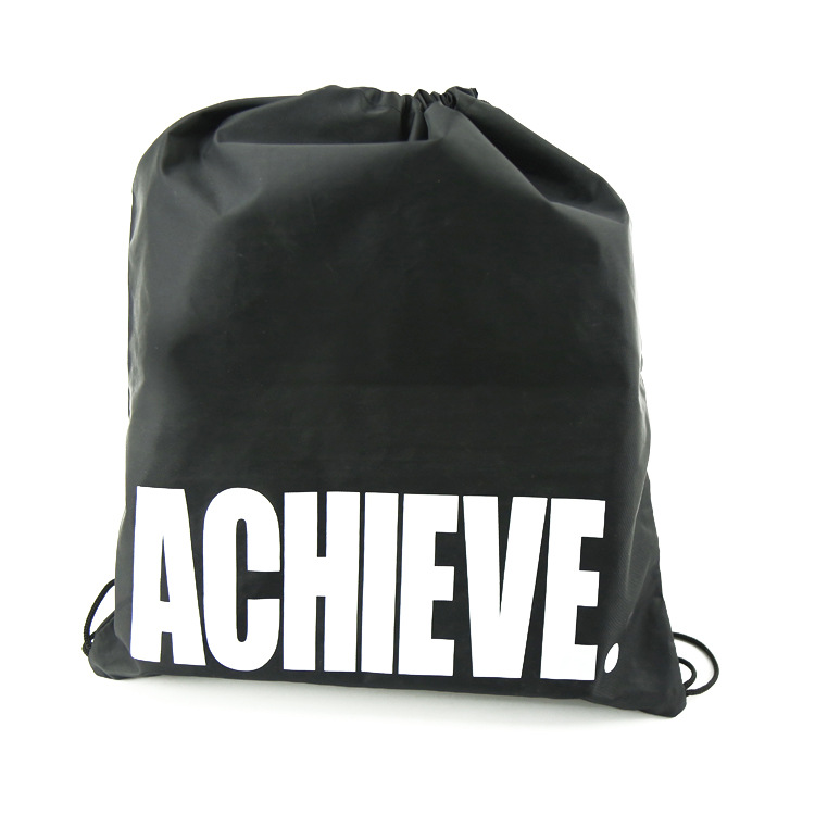 廠家定做滌綸束口袋尼龍抽繩袋 兒童拉繩背包 滌綸背包束口袋