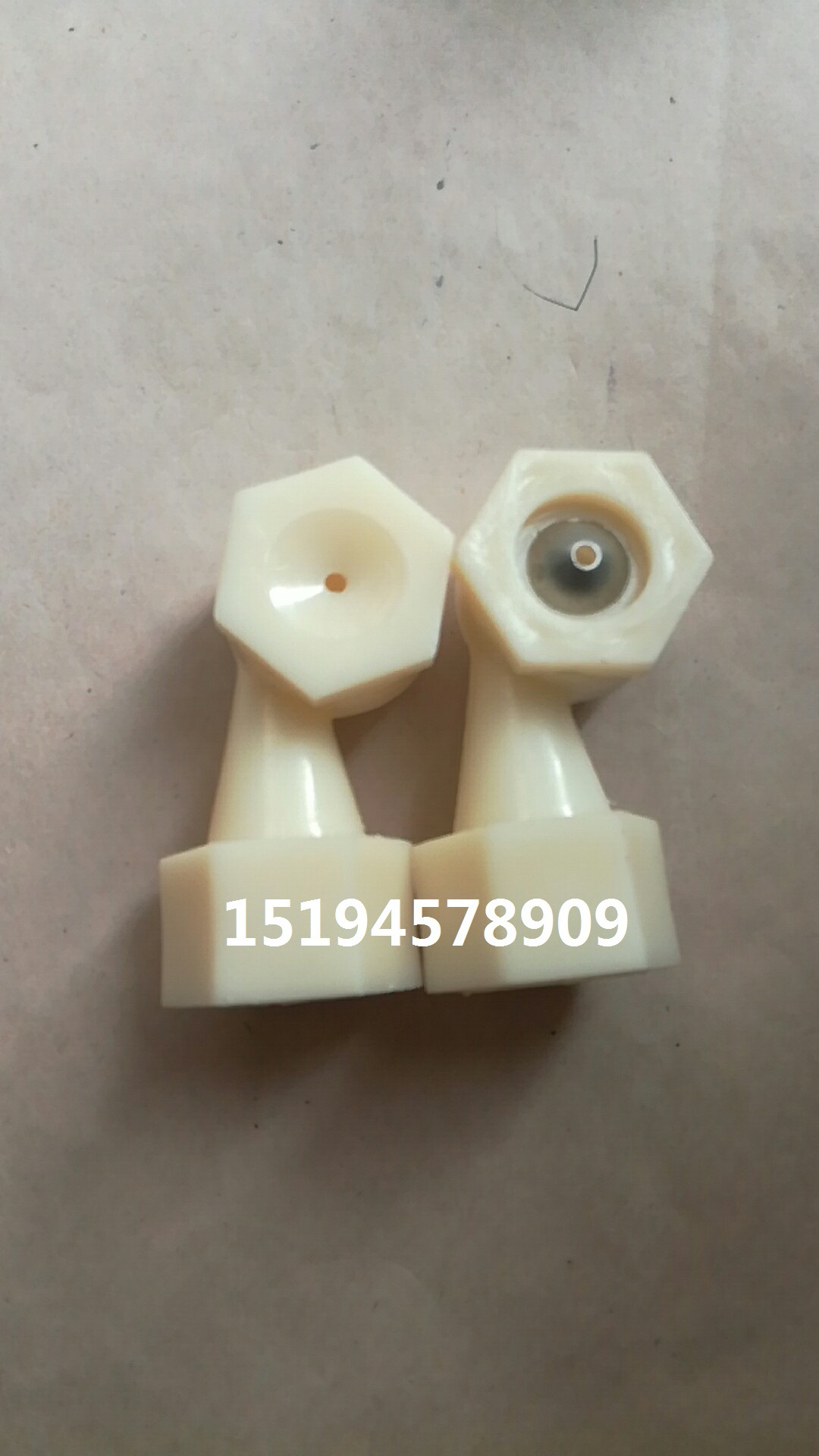 鹤壁烟斗形塑料加湿喷嘴 4分空心锥形雾化喷嘴