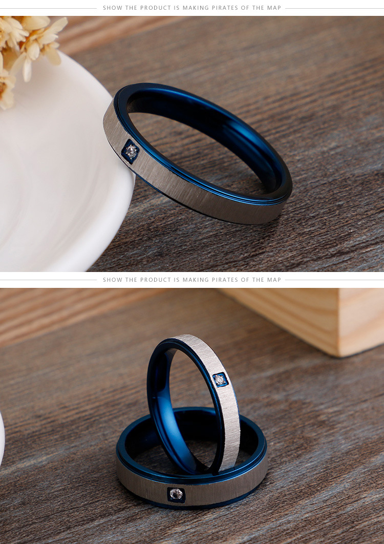 Simple Style Style PVD Coated 18K Gold Plated Geometric Titanium Steel Simple Style Waterproof Non Tarnish Rings