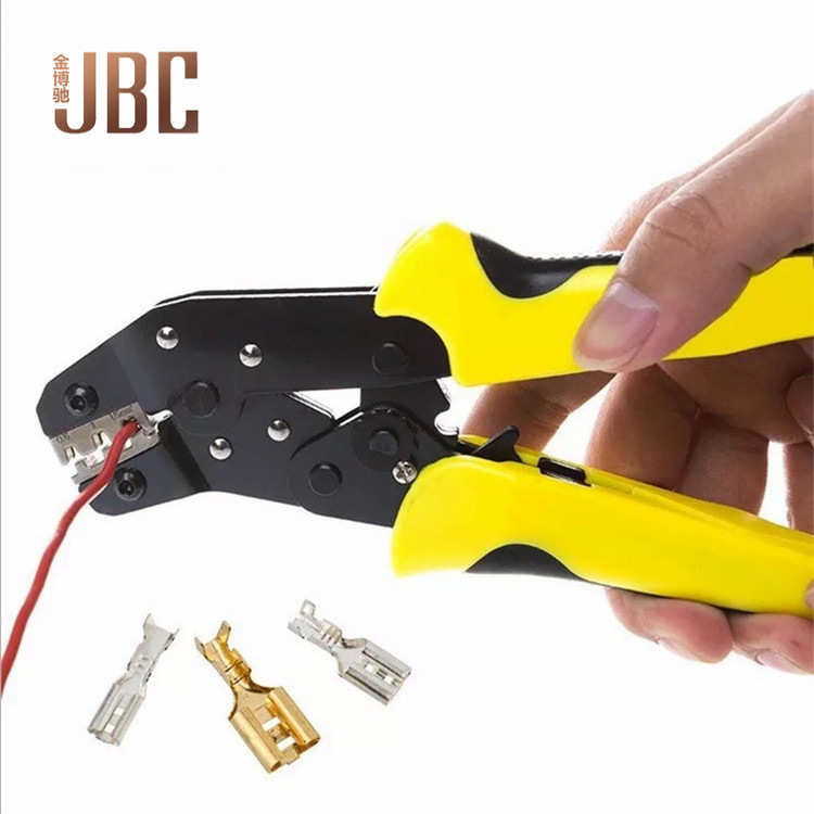 TAB端子压接钳多功能插簧合金钢端子电工维修省力棘轮欧式压线钳