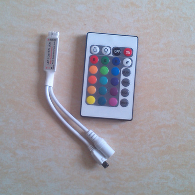 direct deal Mini RGB infra-red Wireless Controller DC Input line controller Light Bar Light belt controller