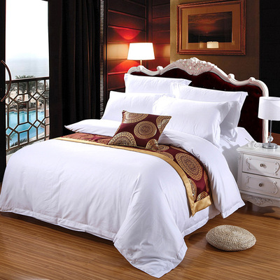 五星级酒店宾馆被套单件纯色被罩宾馆民宿床上用品厂家批发定制