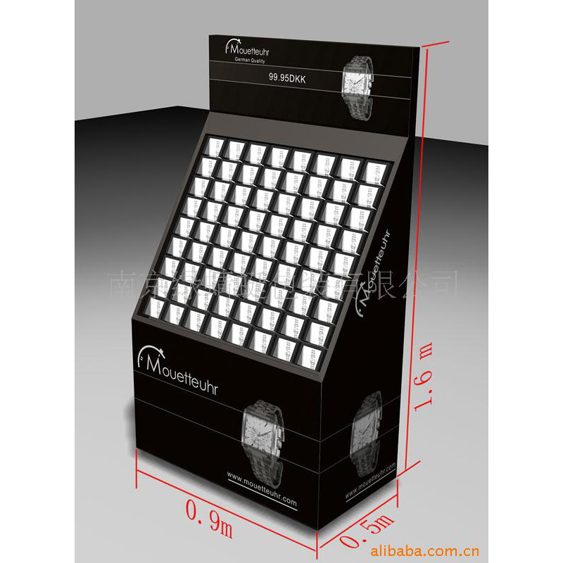 电子手表纸展示架 超市纸货架 展会促销展架