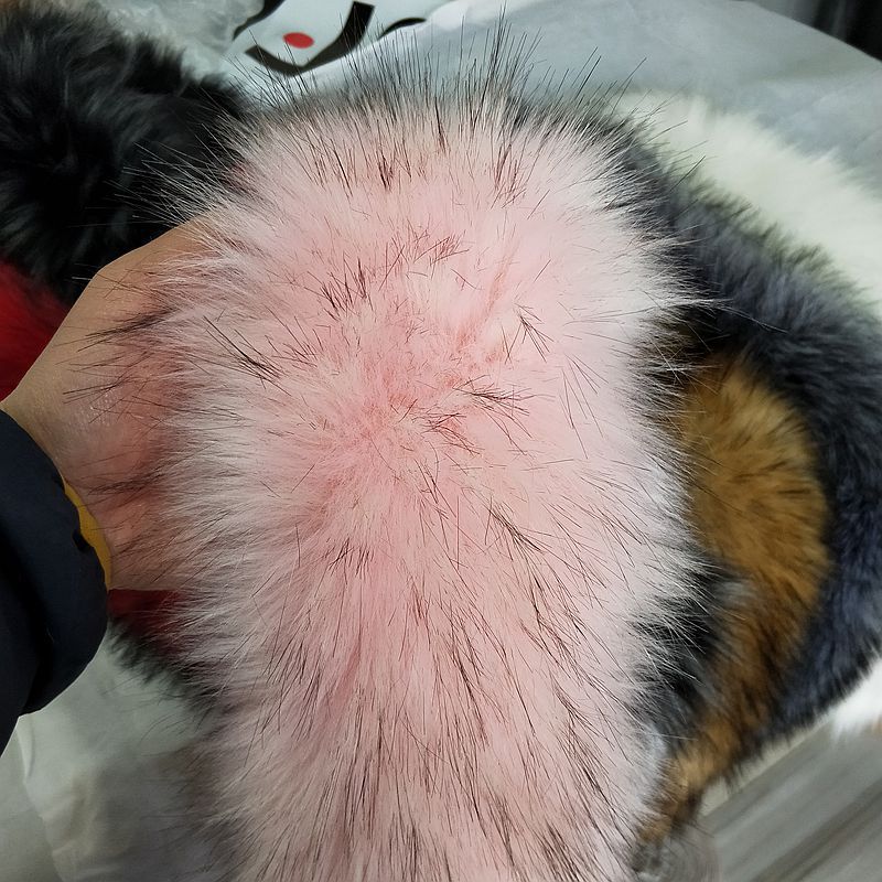 75厘米高仿貉子毛领