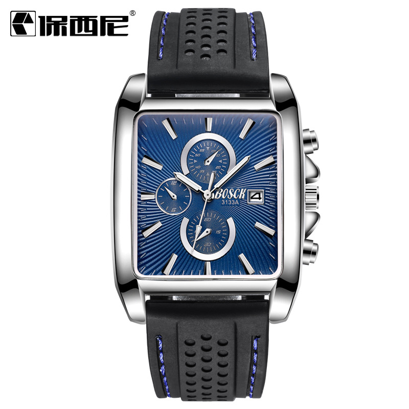 Силиконовая синяя лента