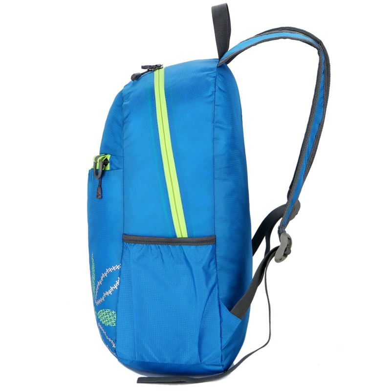 Waterproof sports folding nylon backpack, climbing waterproof bag for traveling