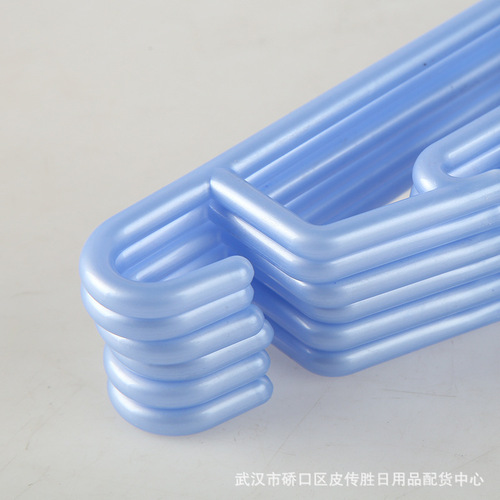 Fujiao 6-Pack Multi-Function Plastic Hanger, Invisible Hanger, Dry and Wet Dual-Use Clothing Rack