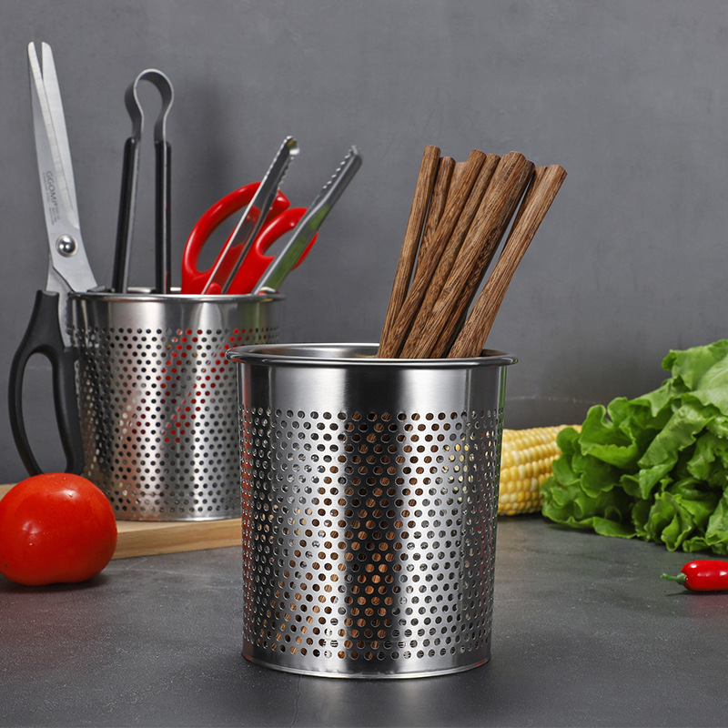 Chopstick Kitchen Storage Chopsticks cage Cooking utensils Medium and small Leachate Kitchenware Stainless steel Chopstick wholesale