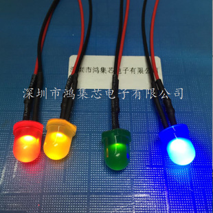 60V110V220V����8mmLED���齻ֱ���x��ָʾ��̖�l����O�ܼt�m�G