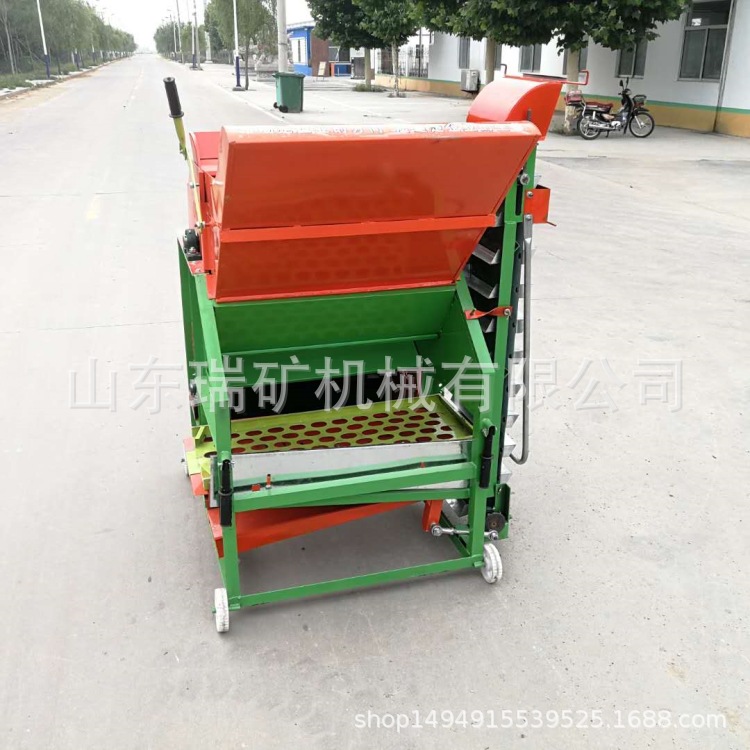 大型鲜花生自动装袋收果机 省人工花生除秧机 秧果分离机