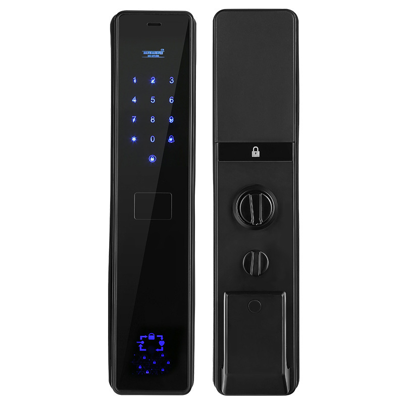 智能锁智能家居指纹锁密码锁 刷卡防盗门电子门锁 可自设密码指纹